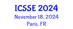 International Conference on Spintronics and Spin Electronics (ICSSE) November 18, 2024 - Paris, France