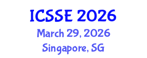 International Conference on Spintronics and Spin Electronics (ICSSE) March 29, 2026 - Singapore, Singapore