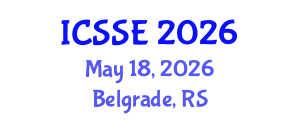 International Conference on Spintronics and Spin Electronics (ICSSE) May 18, 2026 - Belgrade, Serbia International Conference on Spintronics and Spin Electronics (ICSSE) May 18, 2026 - Belgrade, Serbia