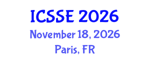 International Conference on Spintronics and Spin Electronics (ICSSE) November 18, 2026 - Paris, France