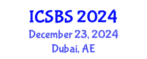 International Conference on Sport and Biomedical Sciences (ICSBS) December 23, 2024 - Dubai, United Arab Emirates