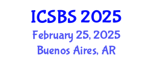 International Conference on Sport and Biomedical Sciences (ICSBS) February 25, 2025 - Buenos Aires, Argentina