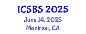 International Conference on Sport and Biomedical Sciences (ICSBS) June 14, 2025 - Montreal, Canada