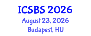 International Conference on Sport and Biomedical Sciences (ICSBS) August 23, 2026 - Budapest, Hungary