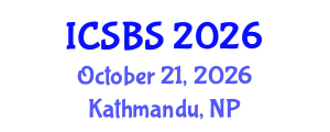 International Conference on Sport and Biomedical Sciences (ICSBS) October 21, 2026 - Kathmandu, Nepal International Conference on Sport and Biomedical Sciences (ICSBS) October 21, 2026 - Kathmandu, Nepal