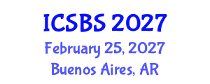 International Conference on Sport and Biomedical Sciences (ICSBS) February 25, 2027 - Buenos Aires, Argentina International Conference on Sport and Biomedical Sciences (ICSBS) February 25, 2027 - Buenos Aires, Argentina