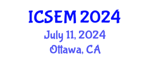 International Conference on Sport and Exercise Medicine (ICSEM) July 11, 2024 - Ottawa, Canada