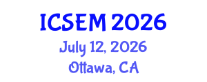 International Conference on Sport and Exercise Medicine (ICSEM) July 12, 2026 - Ottawa, Canada