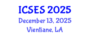 International Conference on Sport and Exercise Science (ICSES) December 13, 2025 - Vientiane, Laos