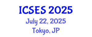 International Conference on Sport and Exercise Science (ICSES) July 22, 2025 - Tokyo, Japan