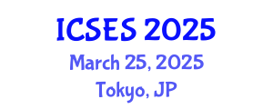 International Conference on Sport and Exercise Science (ICSES) March 25, 2025 - Tokyo, Japan