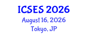 International Conference on Sport and Exercise Science (ICSES) August 16, 2026 - Tokyo, Japan