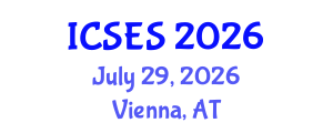 International Conference on Sport and Exercise Science (ICSES) July 29, 2026 - Vienna, Austria