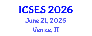 International Conference on Sport and Exercise Science (ICSES) June 21, 2026 - Venice, Italy