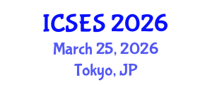 International Conference on Sport and Exercise Science (ICSES) March 25, 2026 - Tokyo, Japan