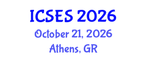 International Conference on Sport and Exercise Science (ICSES) October 21, 2026 - Athens, Greece