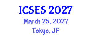 International Conference on Sport and Exercise Science (ICSES) March 25, 2027 - Tokyo, Japan