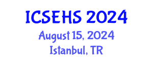 International Conference on Sport, Exercise and Health Sciences (ICSEHS) August 15, 2024 - Istanbul, Turkey
