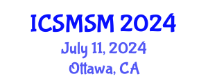 International Conference on Sport Management and Sport Marketing (ICSMSM) July 11, 2024 - Ottawa, Canada