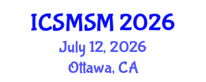 International Conference on Sport Management and Sport Marketing (ICSMSM) July 12, 2026 - Ottawa, Canada