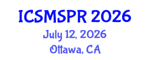 International Conference on Sport Management and Sport Public Relations (ICSMSPR) July 12, 2026 - Ottawa, Canada