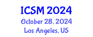 International Conference on Sport Management (ICSM) October 28, 2024 - Los Angeles, United States