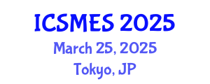International Conference on Sport Medicine and Exercise Science (ICSMES) March 25, 2025 - Tokyo, Japan