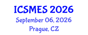 International Conference on Sport Medicine and Exercise Science (ICSMES) September 06, 2026 - Prague, Czechia