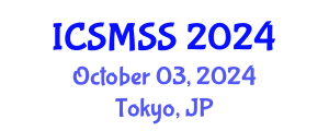 International Conference on Sport Medicine and Sport Science (ICSMSS) October 03, 2024 - Tokyo, Japan