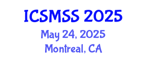 International Conference on Sport Medicine and Sport Science (ICSMSS) May 24, 2025 - Montreal, Canada