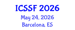 International Conference on Sport Science and Football (ICSSF) May 24, 2026 - Barcelona, Spain