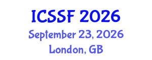 International Conference on Sport Science and Football (ICSSF) September 23, 2026 - London, United Kingdom