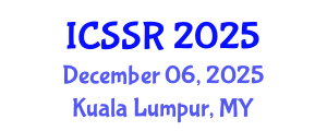 International Conference on Sport Science and Research (ICSSR) December 06, 2025 - Kuala Lumpur, Malaysia