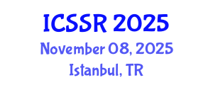International Conference on Sport Science and Research (ICSSR) November 08, 2025 - Istanbul, Turkey