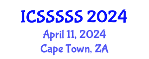 International Conference on Sport Science and Social Sciences in Sport (ICSSSSS) April 11, 2024 - Cape Town, South Africa