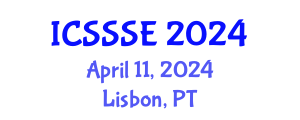 International Conference on Sport Science and Sports Engineering (ICSSSE) April 11, 2024 - Lisbon, Portugal