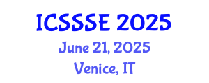 International Conference on Sport Science and Sports Engineering (ICSSSE) June 21, 2025 - Venice, Italy