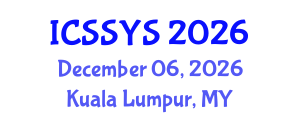 International Conference on Sport Science and Youth Sport (ICSSYS) December 06, 2026 - Kuala Lumpur, Malaysia International Conference on Sport Science and Youth Sport (ICSSYS) December 06, 2026 - Kuala Lumpur, Malaysia