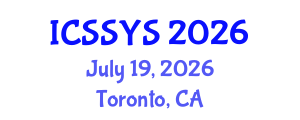 International Conference on Sport Science and Youth Sport (ICSSYS) July 19, 2026 - Toronto, Canada