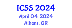 International Conference on Sport Science (ICSS) April 04, 2024 - Athens, Greece
