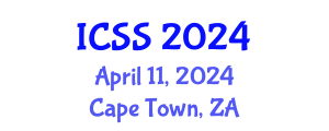 International Conference on Sport Science (ICSS) April 11, 2024 - Cape Town, South Africa