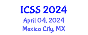 International Conference on Sport Science (ICSS) April 04, 2024 - Mexico City, Mexico