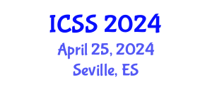 International Conference on Sport Science (ICSS) April 25, 2024 - Seville, Spain