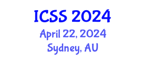 International Conference on Sport Science (ICSS) April 22, 2024 - Sydney, Australia