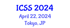 International Conference on Sport Science (ICSS) April 22, 2024 - Tokyo, Japan