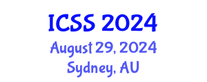 International Conference on Sport Science (ICSS) August 29, 2024 - Sydney, Australia