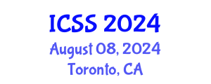 International Conference on Sport Science (ICSS) August 08, 2024 - Toronto, Canada