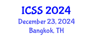International Conference on Sport Science (ICSS) December 23, 2024 - Bangkok, Thailand