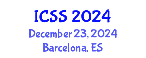 International Conference on Sport Science (ICSS) December 23, 2024 - Barcelona, Spain