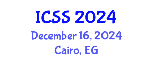International Conference on Sport Science (ICSS) December 16, 2024 - Cairo, Egypt